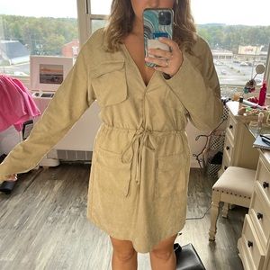 Beige dress from Missguided, size 10